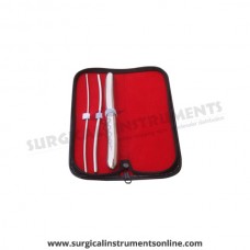Hegar uterine dilator 3 pieces set,3-4, 5-6, 17-18